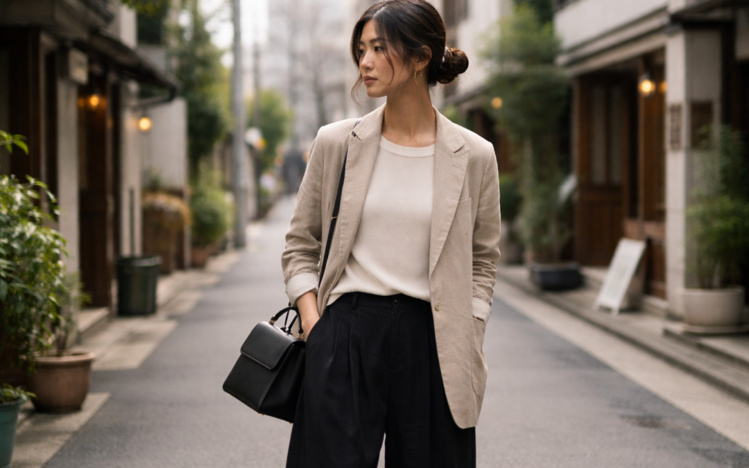 Style japonais : comment composer une silhouette équilibrée et contemporaine