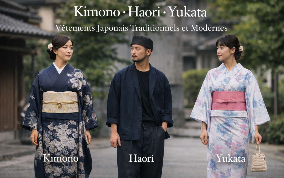 Kimono vs haori vs yukata : lequel porter et quand ?